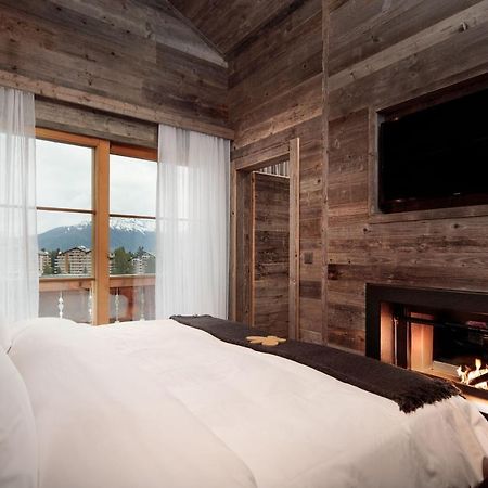 Hostellerie Du Pas De L'Ours "Relais Et Chateaux" Crans-Montana Exteriér fotografie