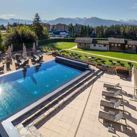 Hostellerie Du Pas De L'Ours "Relais Et Chateaux" Crans-Montana Exteriér fotografie