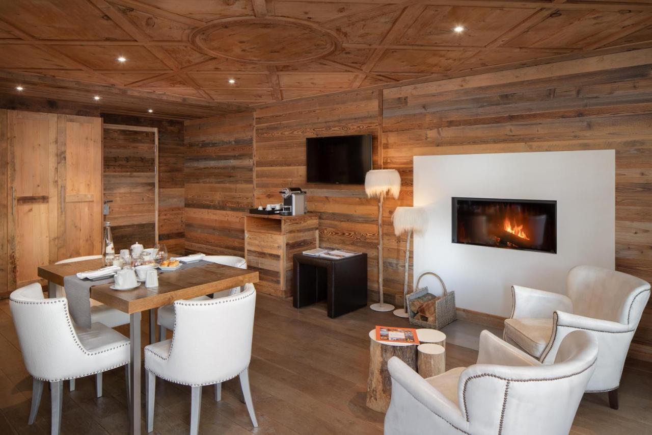 Hostellerie Du Pas De L'Ours "Relais Et Chateaux" Crans-Montana Exteriér fotografie