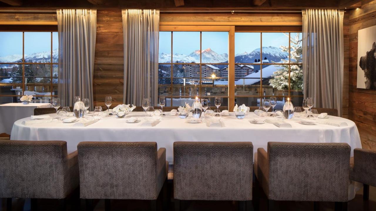 Hostellerie Du Pas De L'Ours "Relais Et Chateaux" Crans-Montana Exteriér fotografie
