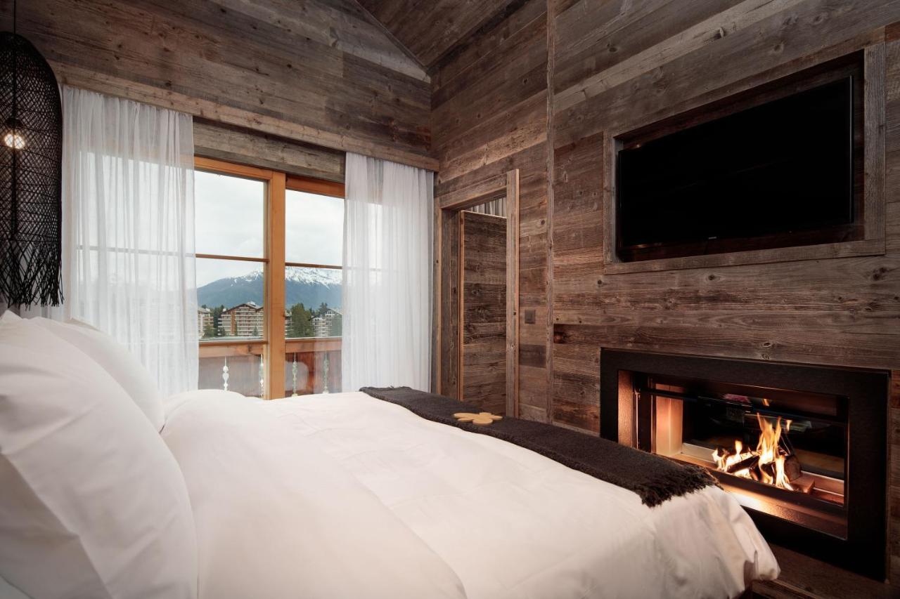 Hostellerie Du Pas De L'Ours "Relais Et Chateaux" Crans-Montana Exteriér fotografie
