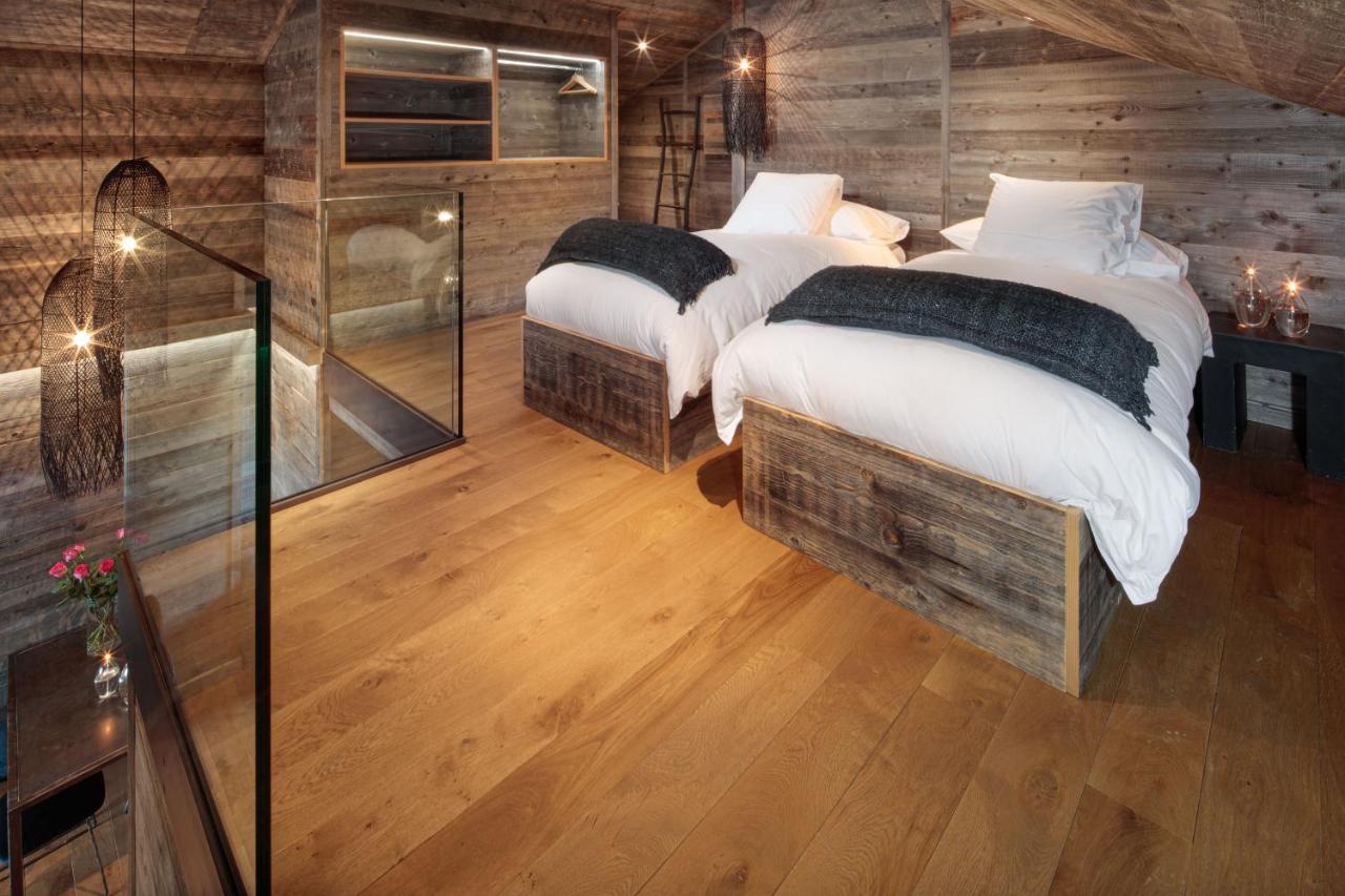 Hostellerie Du Pas De L'Ours "Relais Et Chateaux" Crans-Montana Exteriér fotografie