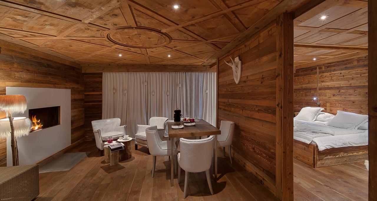 Hostellerie Du Pas De L'Ours "Relais Et Chateaux" Crans-Montana Exteriér fotografie