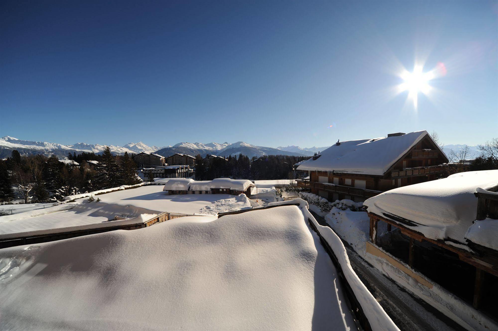 Hostellerie Du Pas De L'Ours "Relais Et Chateaux" Crans-Montana Exteriér fotografie