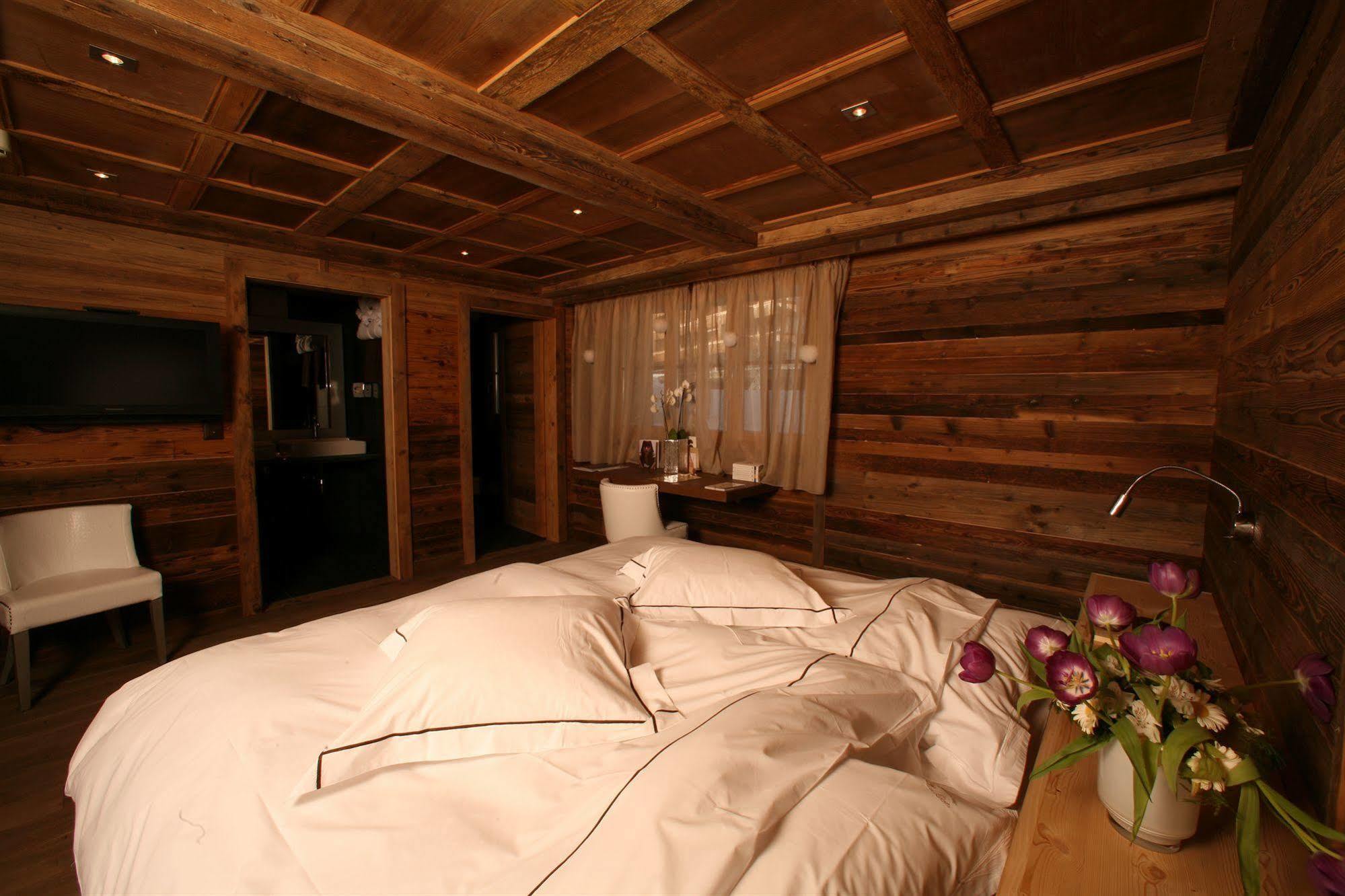 Hostellerie Du Pas De L'Ours "Relais Et Chateaux" Crans-Montana Exteriér fotografie