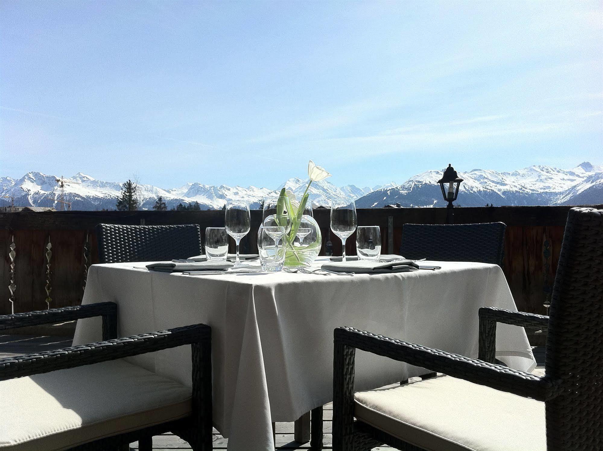 Hostellerie Du Pas De L'Ours "Relais Et Chateaux" Crans-Montana Exteriér fotografie