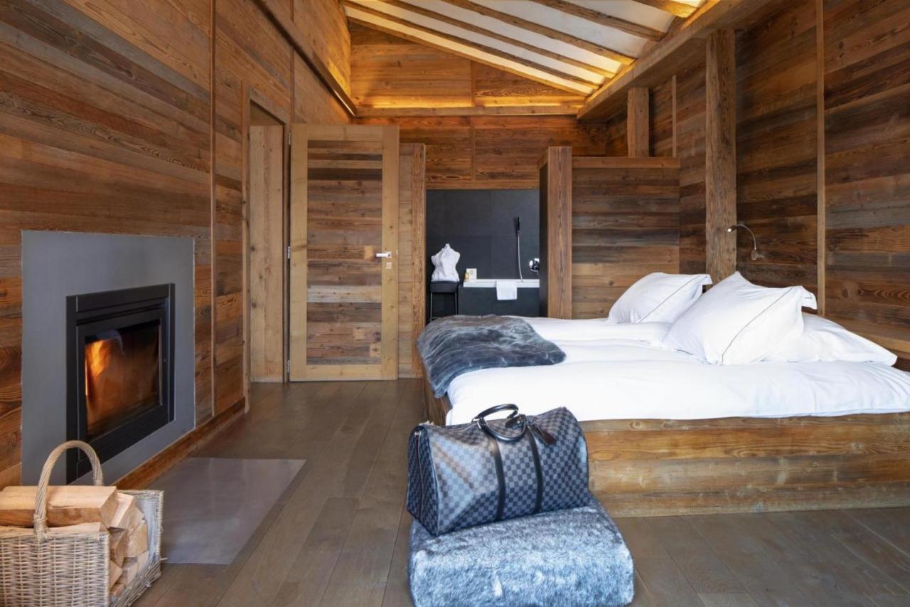 Hostellerie Du Pas De L'Ours "Relais Et Chateaux" Crans-Montana Exteriér fotografie