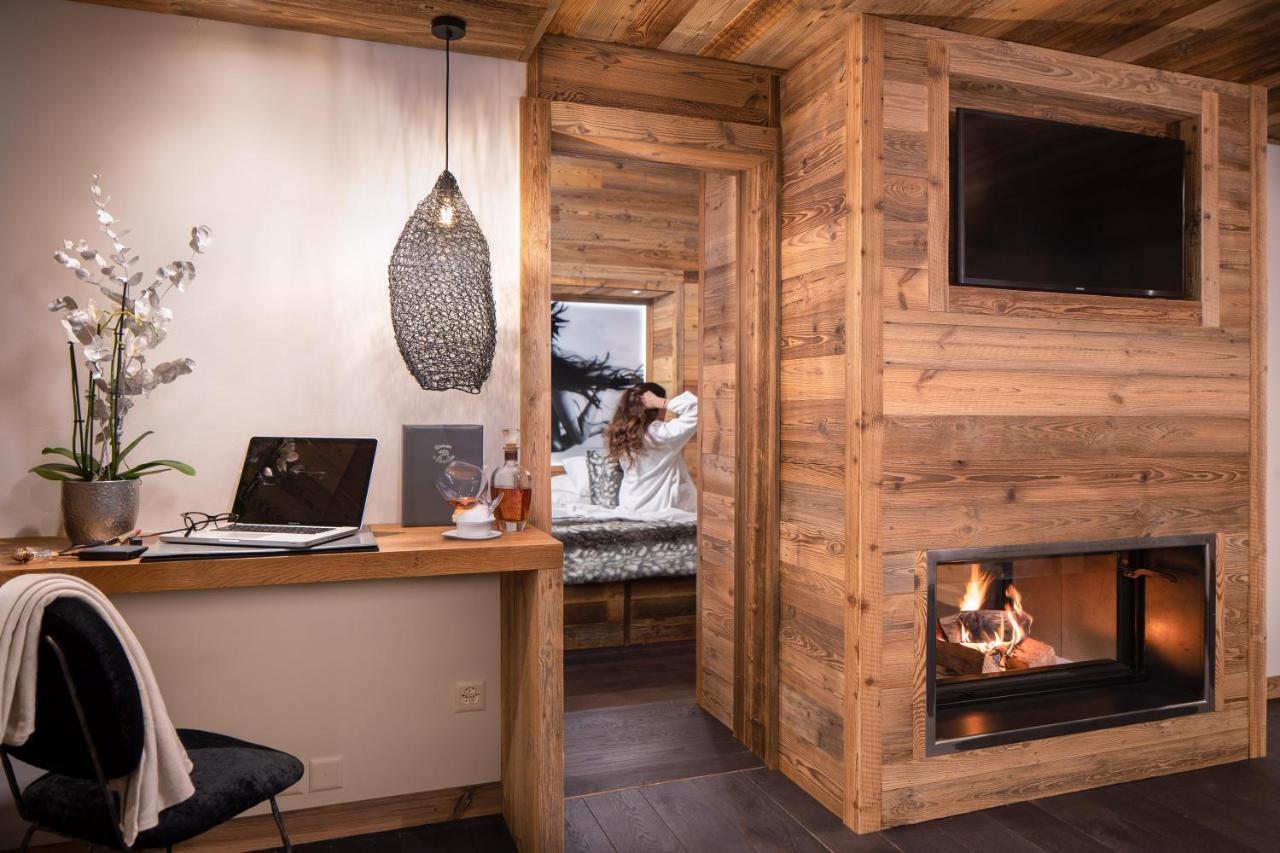 Hostellerie Du Pas De L'Ours "Relais Et Chateaux" Crans-Montana Exteriér fotografie