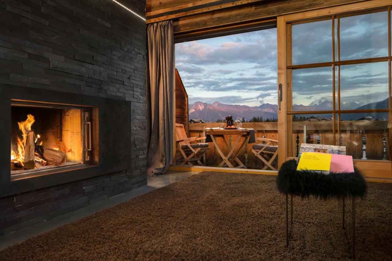 Hostellerie Du Pas De L'Ours "Relais Et Chateaux" Crans-Montana Exteriér fotografie